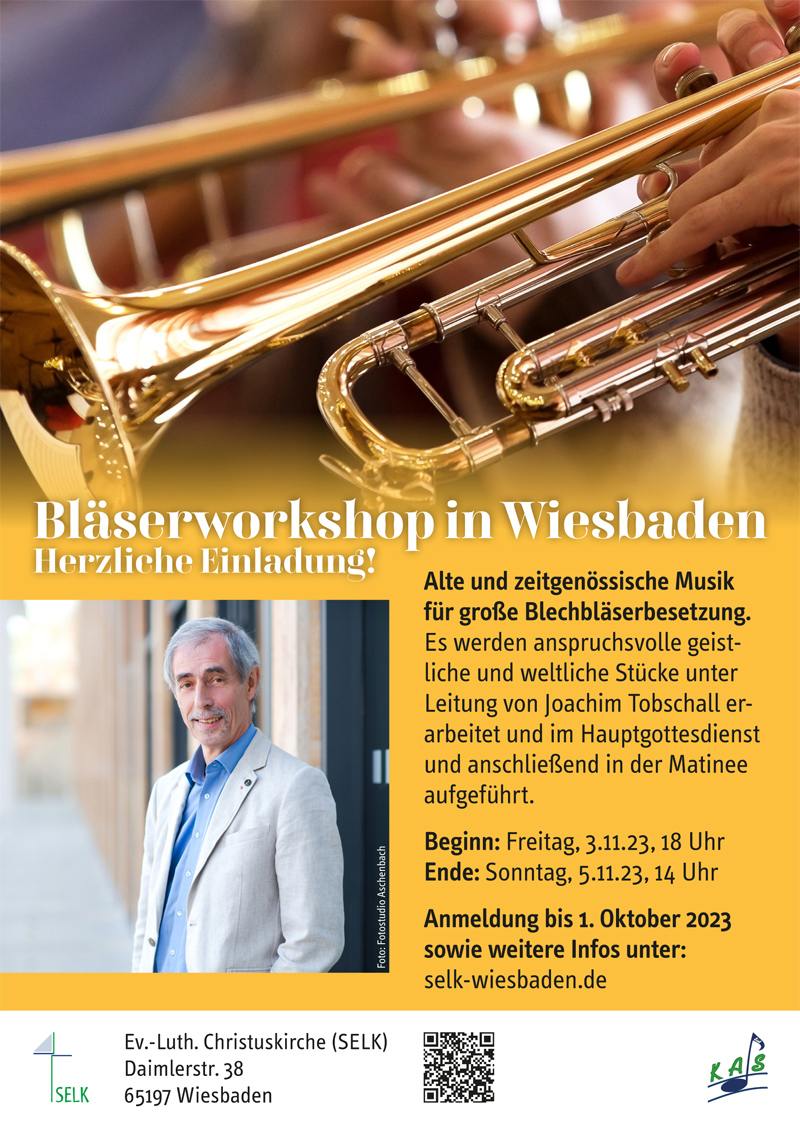 Blaeserworkshop2023 Wiesbaden